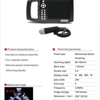 Échographe vétérinaire portable HC-A037V, appareil USG pour animaux à bon prix
