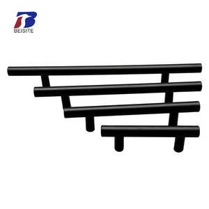 Modern Paslanmaz Çelik Ayarlanabilir Mobilya Dolap Kulpları Mat Siyah Korozyon Önleyici Çekme Kolları Mutfak Yatak Odası Banyo İçin - Product Image 4