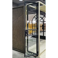 Portes intérieures à isolation phonique pour maisons porte de douche en verre trempé cloison de douche porte en verre de douche sur pied