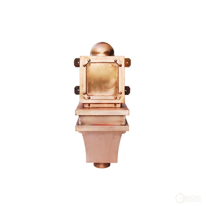 Tête de chef d'orchestre sculpté traditionnel <span class=keywords><strong>chinois</strong></span> Gens Architecture en cuivre pur Tête de chef d'orchestre décorative - Product Image 2