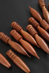 Bastoncino lucidante ad alta densità per lucidare il legno di ebano africano finitura lucida per bordo in pelle fai da te strumento di lucidatura in legno liscio artigianale - Product Image 2