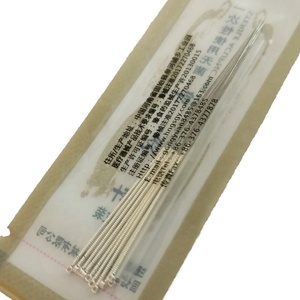 Aghi per agopuntura con manico in argento indolore ago per agopuntura Sterile monouso con ago a secco per tubo 100 pezzi per scatola - Product Image 5