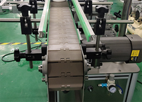 Machine automatique de collage d'étiquettes électriques de haute précision avec moteur et PLC pour bouteilles et canettes