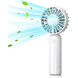 Low Price <b>Pocket</b> Mini Handheld Fan USB Rechargeable Three-Speed Portable for Car Use Custom Logo Office Personal Fan - Product Image 1