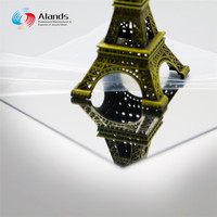 Vente en gros de feuille de miroir en verre acrylique doré de 4*8 pieds 4x6 coloré 1mm grande coupe Flexible