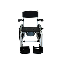 Chaise de toilette et de douche professionnelle à roulettes pour lit, modèle 2024, en promotion, pour rééducation et thérapie NEAQ
