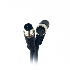 Circular Sensor 2Pin Male to Right Angle 3Pin Female <b>Waterproof</b> Connector <b>Cable</b> for Automation Signals Can Be Customize - Product Image 2
