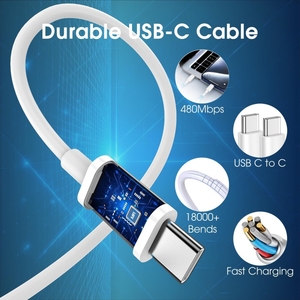 Adaptador para iPhone, Cargador Rápido USB C de 40W para iPhone 17/16/16 <span class=keywords><strong>Pro</strong></span>/16 <span class=keywords><strong>Pro</strong></span> <span class=keywords><strong>Max</strong></span>/15/15 Plus/15 <span class=keywords><strong>Pro</strong></span>/15 <span class=keywords><strong>Pro</strong></span> <span class=keywords><strong>Max</strong></span> - Product Image 5