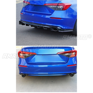 Accessoires décoratifs pour l'embout de l'échappement arrière de la Honda Civic 11ème génération 2022-2024 - Product Image 4