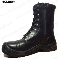 Bottes de combat durables ZYF, Elite Mission Training pour expéditions et patrouilles de frontière, conception à double articulation, bottes de marche noires HSM290