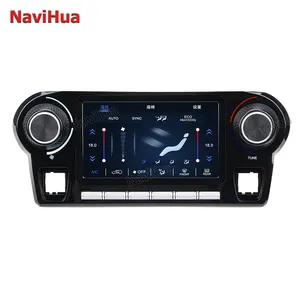 NaviHua 6.2 inç HD İklim Dashboard AC dokunmatik ekran Toyota Rav4 2020 2024 için iç bodyKit klima yükseltme ekran