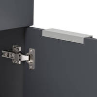 Juego de Muebles de Baño Blancos de Estilo Simple Personalizados de Housen, para Montar en la Pared, con Cajones, Puertas con Bisagras y Espejo