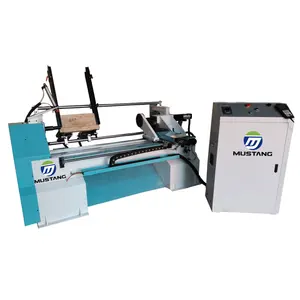 Mt1020a Mustang nhiệm vụ nặng nề tự động tải và xếp dỡ CNC gỗ làm việc máy tiện để bán