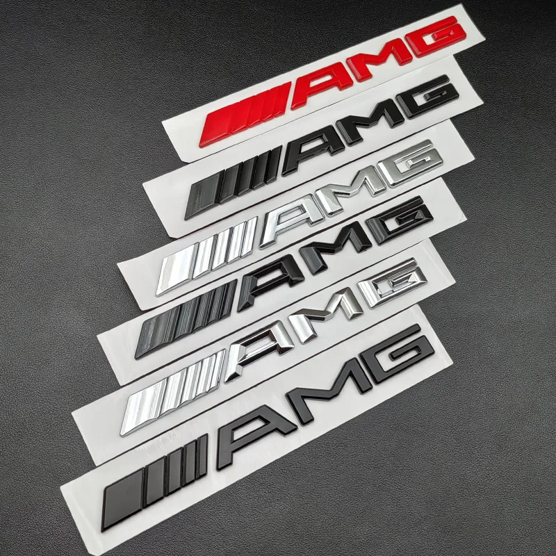 3D Auto Staart Aantal Letters Sticker Emblem Fit for Mercedes