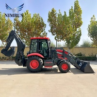 Chargeuse-pelleteuse NIMBUS respectueuse de l'environnement, conforme aux normes d'émission, avec bras de terrassement renforcé et performances de travail stables