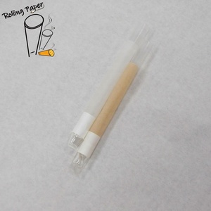 Vente directe d'usine avec embout en verre pour papier à cigarettes, OEM, cône transparent en verre, embout spécial pour fumer, rouleau personnalisé avec logo - Product Image 3