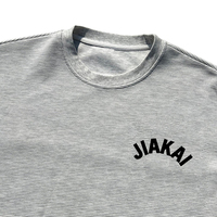 T-shirt à manches longues en maille gaufrée pour homme, imprimé léopard, manches contrastées, col rond, style streetwear