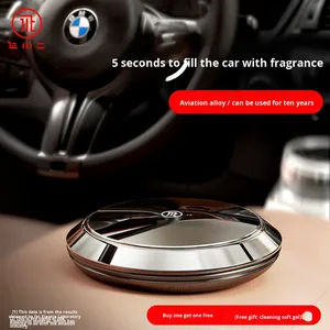 <span class=keywords><strong>Mini</strong></span> diffuseur de parfum solide en gel pour voiture, en alliage d'aluminium, forme OVNI, personnalisé, de luxe, désodorisant, éliminateur d'odeurs - Product Image 2