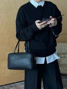 กระเป๋าถือสะพายไหล่ผู้หญิงหนัง PU วินเทจแฟชั่นแบบสั่งทำพิเศษ กันน้ำ ขนาดใหญ่ สายปรับได้ - Product Image 2