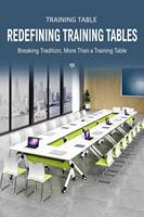 Ensemble table et chaises pliantes pour formation, bureau mobile, style banc long, simple, pour deux personnes, conférence, étude, poste de travail