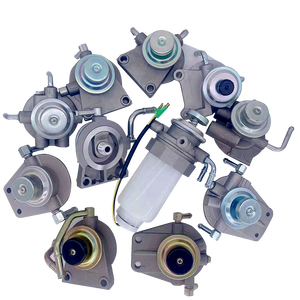 Oem customized silver glamo aluminum manual <strong>diesel</strong> feed <strong>fuel</strong> <strong>primer</strong> <strong>pump</strong> oil <strong>filter</strong> base <strong>primer</strong> <strong>pump</strong> 23301 17010 - Product Image 6