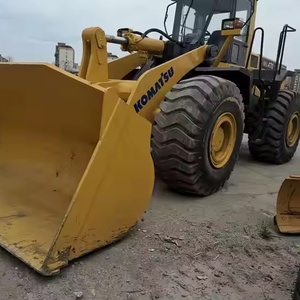 Equipo de maquinaria multifuncional usado KOMATSU WA470 cargador de ruedas usado Komatsu WA470 cargador de ruedas usado para la venta - Product Image 1
