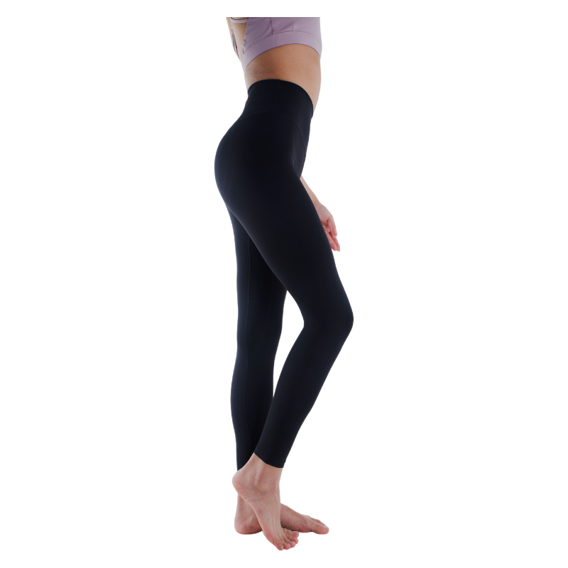 High Waist  Solid  Ankle-Length Plus Size Workout Leggings Women's Breathable Eco-Friendly Four-Way