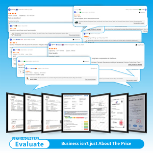 Juego de <span class=keywords><strong>Tazas</strong></span> de Cerámica para Café Hechas a Mano, Personalizadas, a Prueba de Fugas, Libres de BPA, con Capacidad de 450 ml, para el Regreso a Clases - Product Image 6