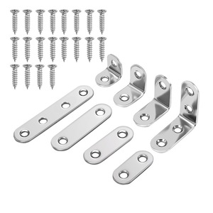 Soporte de Placa Dos en Uno con Cubierta Deslizante Oculta de Nylon, Conector de Soporte de Placa de Tres Capas, Acero Inoxidable Duradero, Gris - Product Image 5