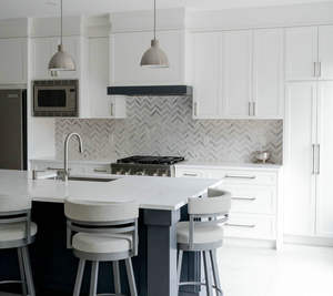 Полный кухонный набор, шкаф высокой техники, кухонный шкаф из Китая, кухонный столешница из искусственного камня с шкафом - Product Image 4