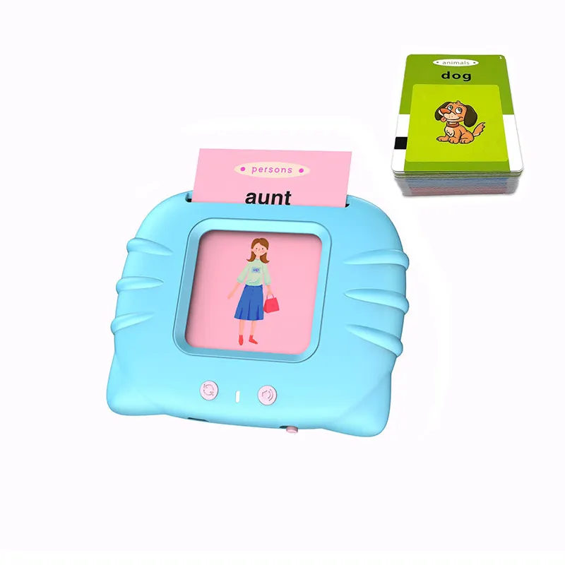 Customized Wholesale Factory Custom Talking Flash Cards Learning Device Educational Toys for Kids