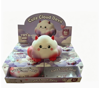 Squishies de Noël créatifs, grands modèles, nuage diabolique mignon, jouet anti-stress à rebond lent, jouets de décompression pour cadeau