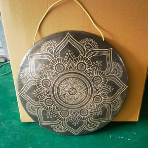 Kingdo Gong Chau professionnel chinois 100% fait main de 50 cm pour la sonothérapie, en bronze B20 - Product Image 4