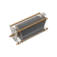Condensateur à air à variable unique Jing 25pF-1400pF, réglage latéral, boîtier en aluminium, modèle JEC-1400AR 1000V pour l'électronique