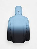Veste imperméable légère à capuche avec fermeture éclair, effet dégradé, 20000 mm, idéale pour la pluie