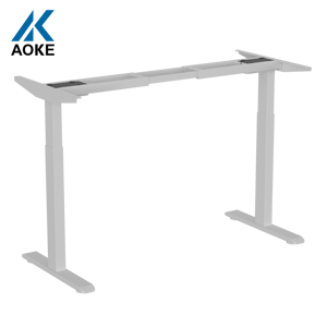 Bureau debout moderne blanc et noir réglable en hauteur échantillon gratuit bureau à domicile et étude Table de bureau intelligente matériel de fer travail de jeu - Product Image 4