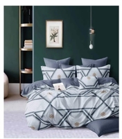 Prêt à expédier 4 pièces ensemble de literie coton sentiment grande taille ensemble de draps dubai drap de lit