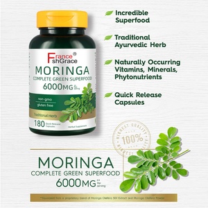 Cápsulas de Extractos de Moringa Recién Llegadas, Suplemento Dietético para Adultos que Apoya la Salud Inmunológica, Suplemento de Moringa - Product Image 5
