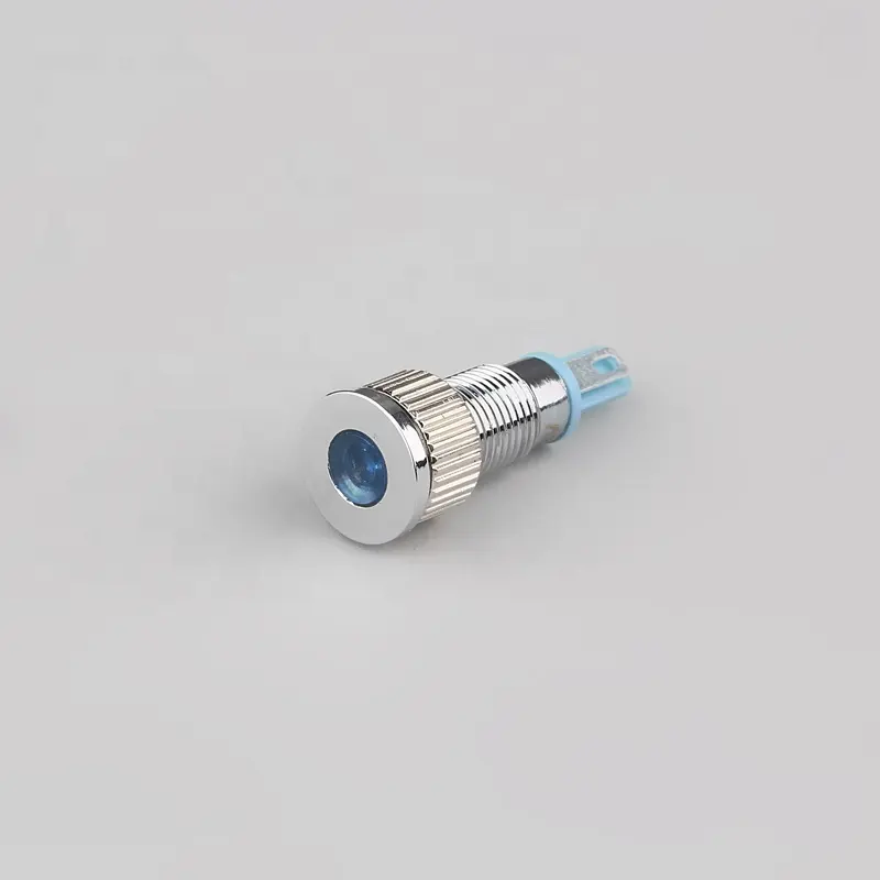 CMP 8mm DC 24V Sealed Solder Terminal Metal Indicator Lamp