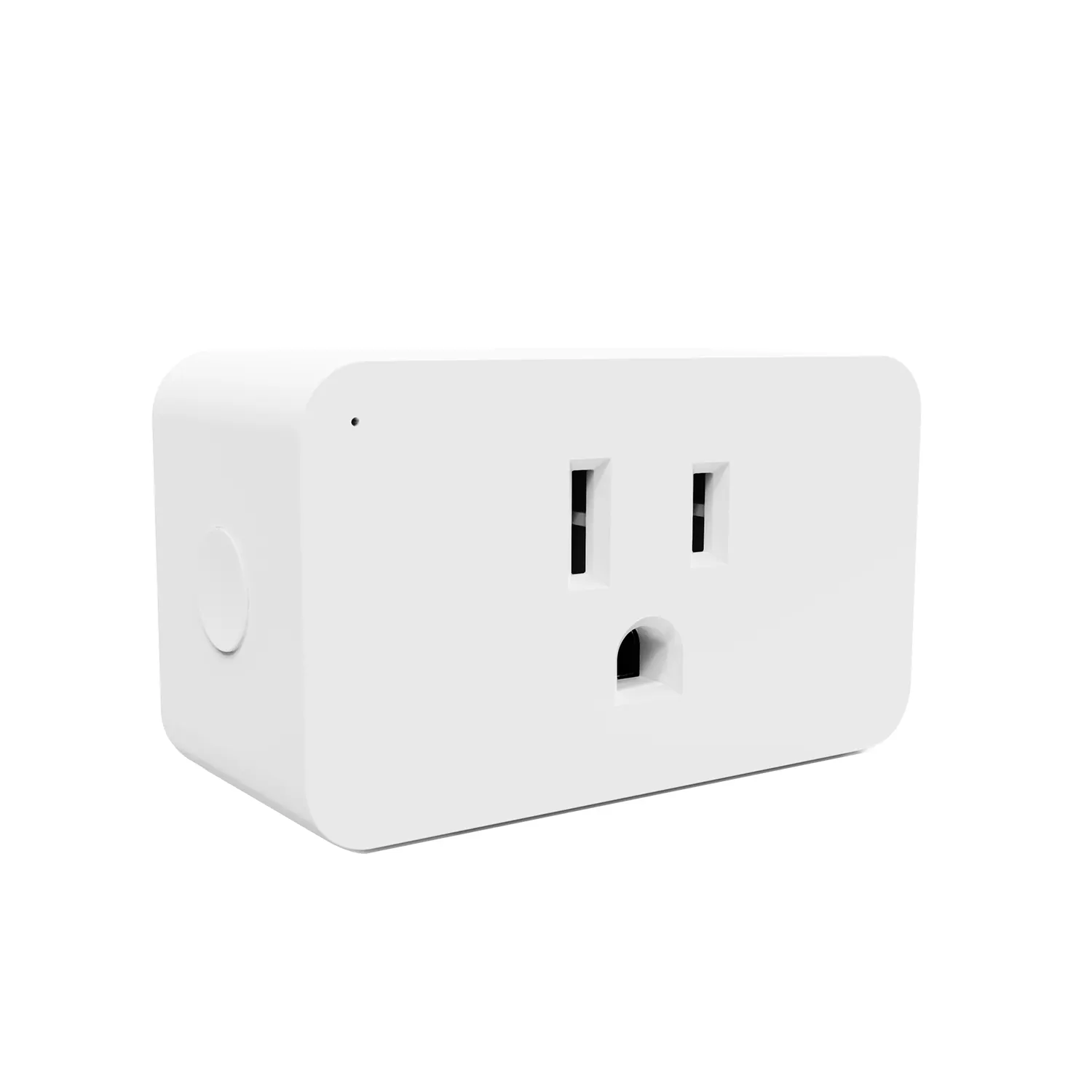 US Standard Smart Mini Wall Wifi Plug Outlet Alexa Wifi Smart Light Dimmer Socket Tuya US With Amazon Google Voice Controlled