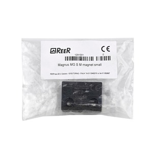 REER <span class=keywords><strong>MAGNUS</strong></span> MG S M 1291001 Aimant d'actionneur codé pour interrupteur de sécurité magnétique MG S20, aimant de porte de sécurité IP67 - Product Image 1