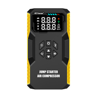 Démarreur de voiture, gonfleur, lampe, batterie externe 4-en-1 12V pour véhicules essence et diesel, dispositif de secours portable