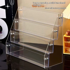 Nhà Máy Trực Tiếp Tùy Chỉnh 3Mm Dày Rõ Ràng Acrylic Hiển Thị Kệ Tiên Tiến Phong Cách Cửa Hàng Đứng Triển lãm Thương Mại Hiển Thị Mỹ Phẩm - Product Image 2