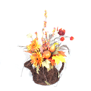 Alta calidad hoja de otoño artificial cosecha de otoño botín garland, decoración al aire libre - Product Image 5