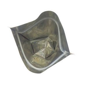 Sachet en aluminium et plastique à fermeture éclair, pochette debout en Mylar métallique or, avec fente européenne, colorée, 50 unités - Product Image 3