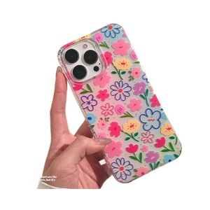 Funda de flores de tulipán de colores para <span class=keywords><strong>iPhone</strong></span> <span class=keywords><strong>14</strong></span> 16 15 <span class=keywords><strong>13</strong></span> 12 11 Plus <span class=keywords><strong>Pro</strong></span> Max Diferentes diseños Contraportada a prueba de golpes - Product Image 5