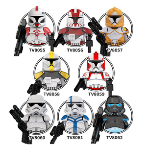 Figuras de Acción de Soldados Espaciales, Soldado Clon 212 501, Anakin Skywalker, <span class=keywords><strong>Obi</strong></span>-<span class=keywords><strong>Wan</strong></span>, Bloques de Construcción, Juguetes para Niños TV6108-6116 - Product Image 2