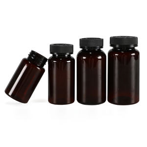 Toutes sortes de bouteilles de qualité alimentaire 100ml/120ml/150ml/200ml Pet Big Capsules Pharmaceutical Pill Bottle Plastic Vitamin Bottle - Product Image 1