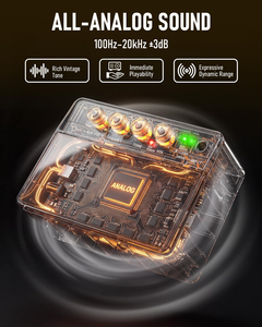 Système de <span class=keywords><strong>guitare</strong></span> <span class=keywords><strong>sans</strong></span> <span class=keywords><strong>fil</strong></span> FW2D 2,4 GHz avec prise silencieuse exclusive, amplificateur de guitares électriques FBA-10 10W Drive/Clean Tone - Product Image 2