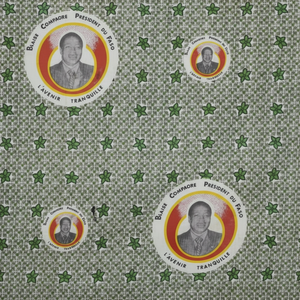 Tela de impresión de cera de algodón personalizada de Nigeria para ropa de Evento de costura de Moda Africana y Material de decoración del hogar elegante - Product Image 1